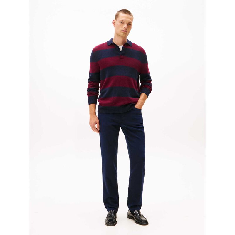 Tommy Hilfiger Denton Straight Brushed Moleskin Trousers image number 3